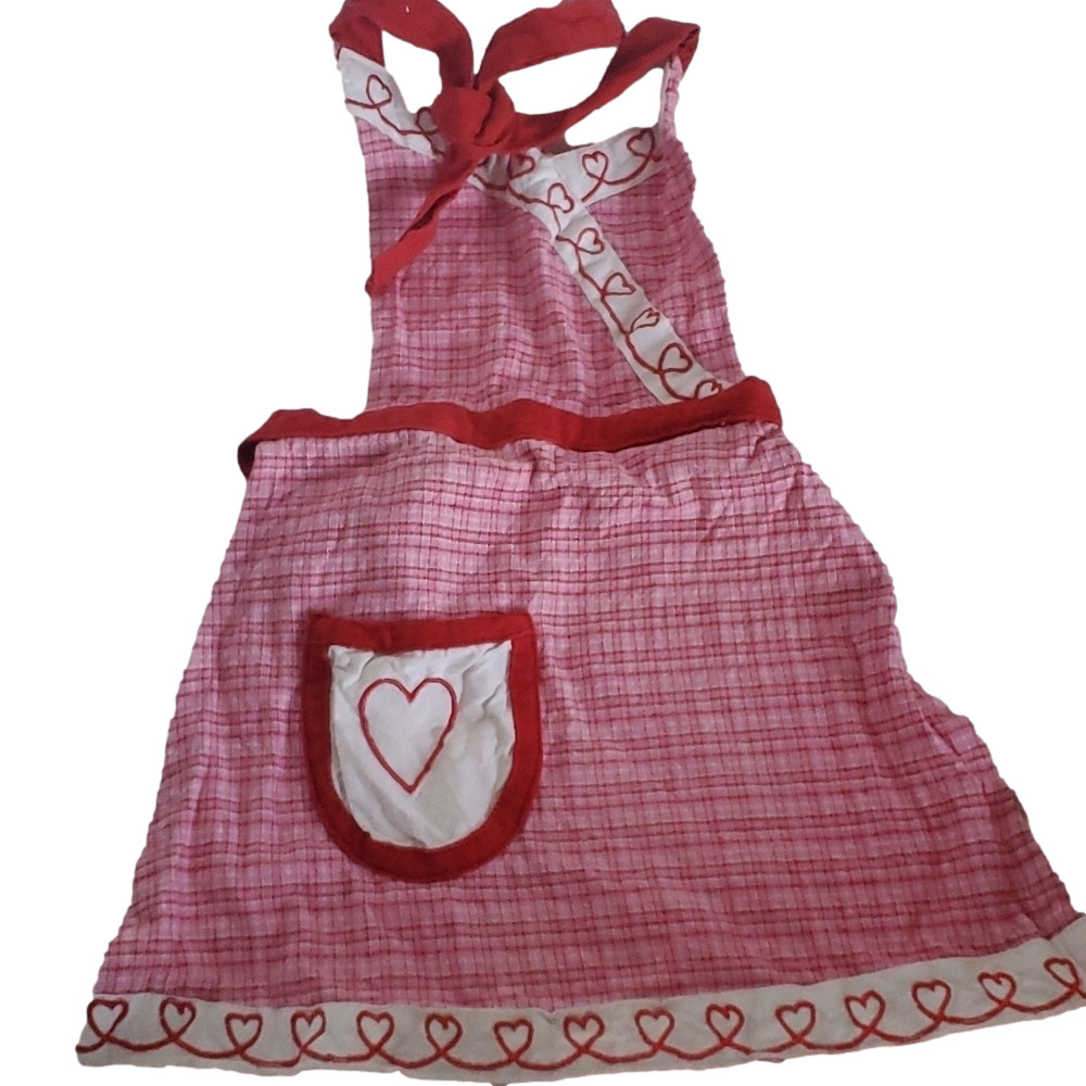 Toddler Valentines day apron